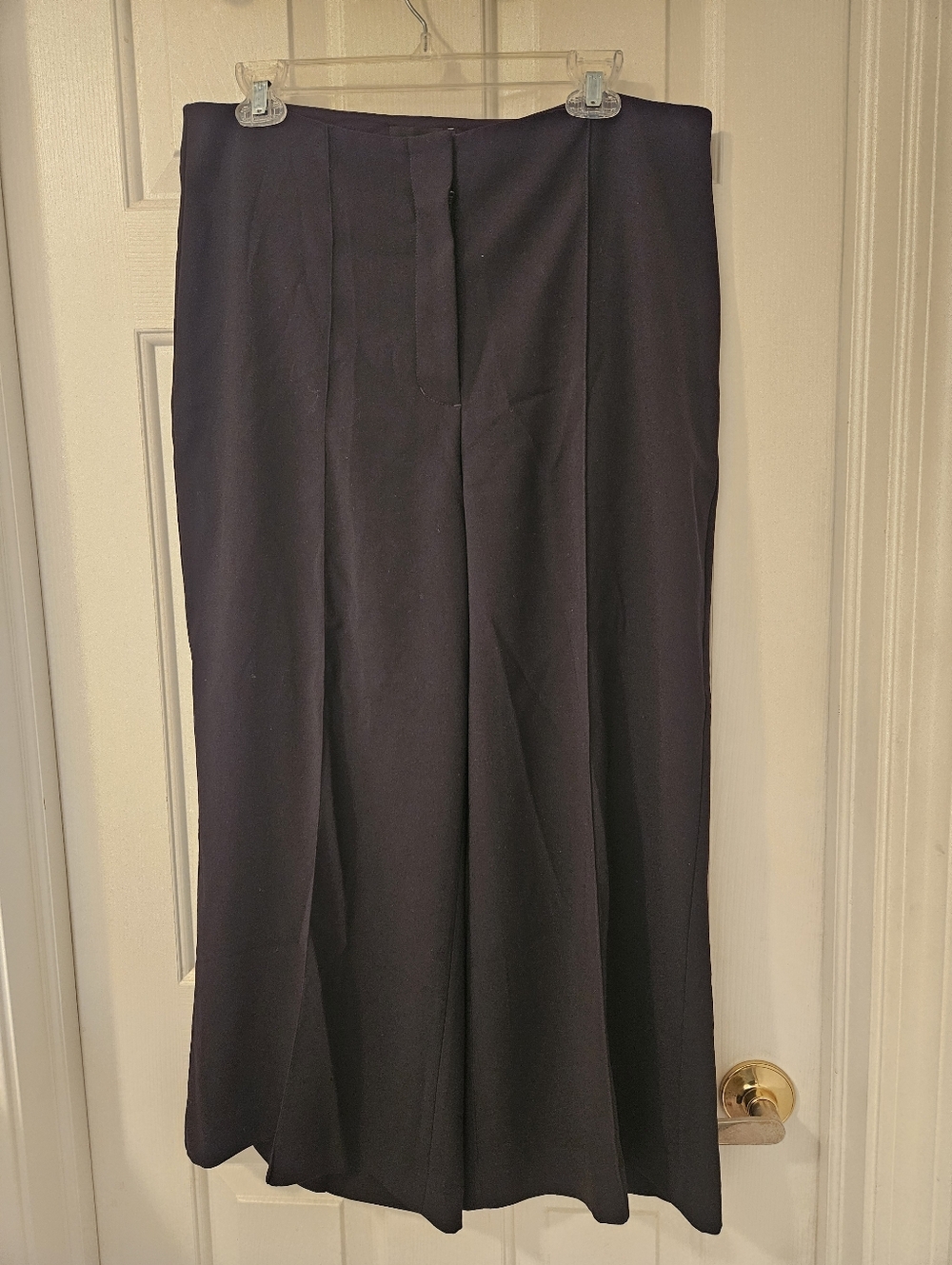 Classic Black A-Line Women's Culottes